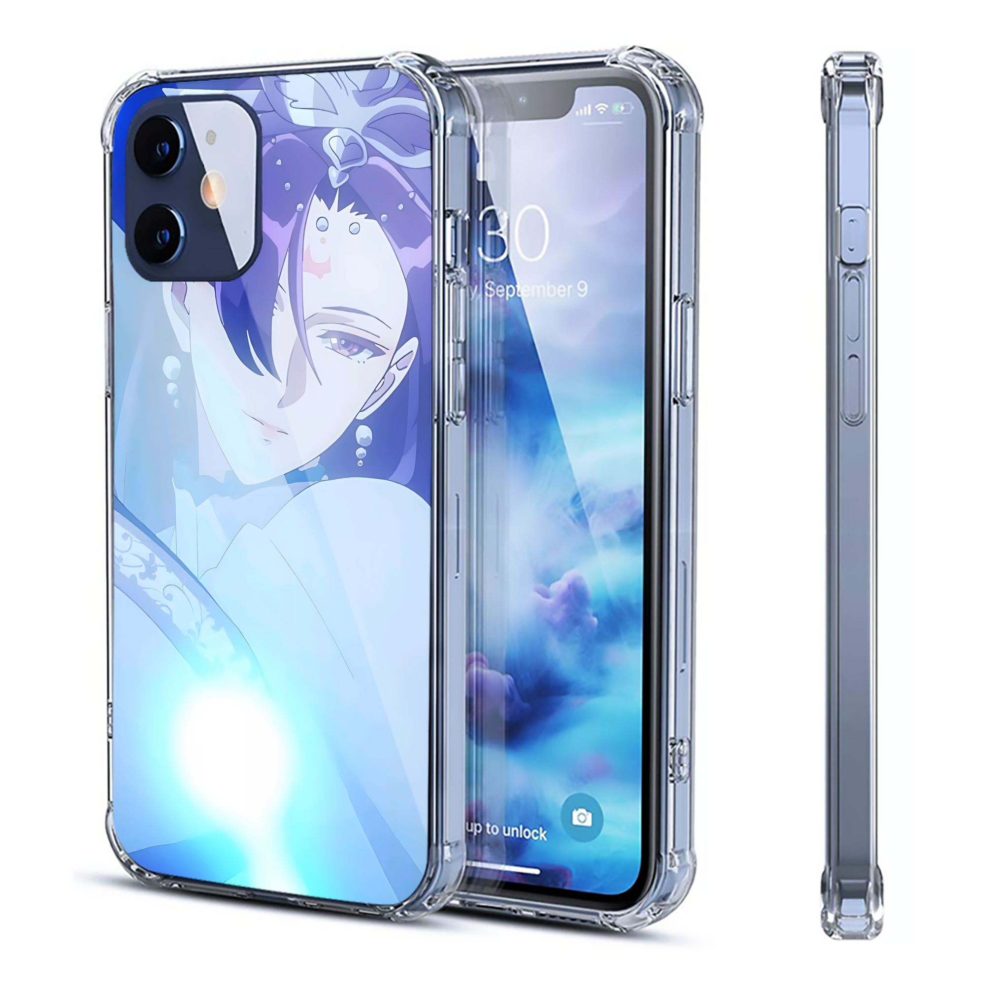 （画像用） 薬屋のひとりごと The Apothecary Diaries 【iPhone 12シリーズ対応】透明スマホケース（クリアソフトケース）
